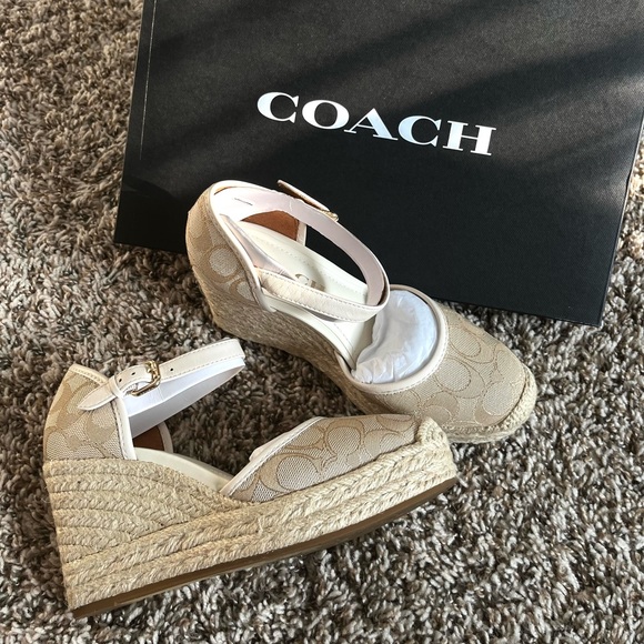 Coach Espadrille In Signature Jacquard - Picture 1 of 5
